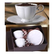   V.B.23681 Dubai porceláncsésze+alj, 220ml, 2 személyes, dobozban