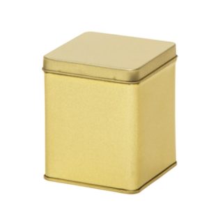 T.B.GD434 Fémdoboz 75x75x95mm,Gold-100gr