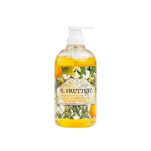 N.D.Il Frutteto,olive and tangerine folyékony szappan 500ml