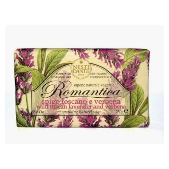 N.D.Romantica,wild tuscan lavender and verbena szappan 250g