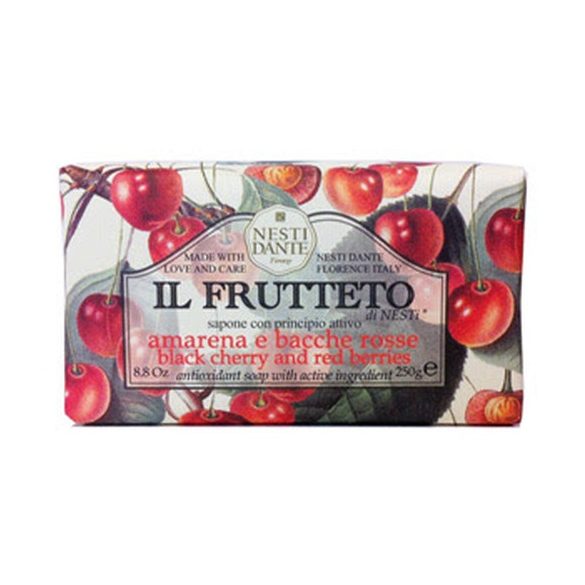 N.D.Il Frutteto, black cherry and red berries szappan 250g