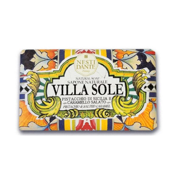 N.D.Villa Sole,Sicilian Pistachio & Salted Caramel (pisztácia-sós karamell) szappan 250g
