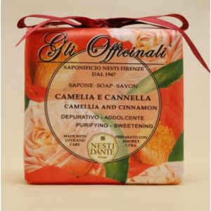 N.D.Gli Officinali,camellia and cinnamon szappan 200g