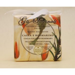 N.D.Gli Officinali,calla-lily and rosemary szappan 200g