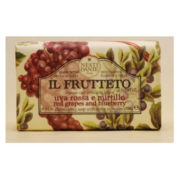 N.D.IL Frutteto,red grapes and blueberry szappan 250g