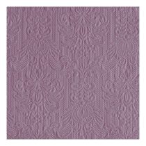   AMB.13307905 Elegance Pale lilac dombornyomott papírszalvéta 33x33cm,15db-os