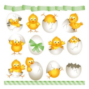 AMB.23301550 Funny Chickens papírszalvéta 33x33cm,20db-os