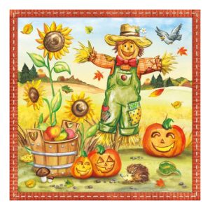 AMB.13309270 Scarecrow papírszalvéta 33x33cm,20db-os