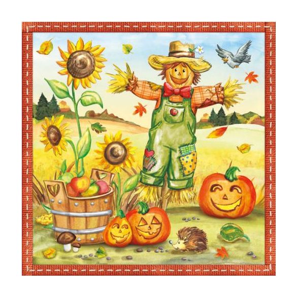 AMB.13309270 Scarecrow papírszalvéta 33x33cm,20db-os