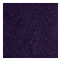   AMB.13307908 Elegance Violet dombornyomott papírszalvéta 33x33cm,15db-os