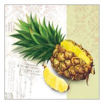 AMB.13311615 Pineapple papírszalvéta 33x33xcm, 20db-os