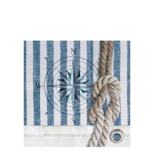 AMB.12510005 Compass And Rope papírszalvéta 25x25cm, 20db-os