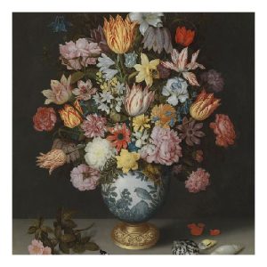 AMB.13309595 Bosschaert:Floral papírszalvéta 33x33cm,20db-os