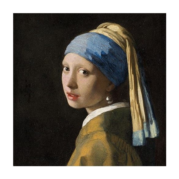 AMB.13311590 Girl with The pearl Earring papírszalvéta 33x33cm,20db-os, Vermeer