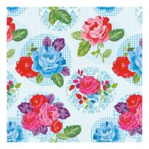   AMB.13311371 Modern Rose blue papírszalvéta 33x33cm,20db-os