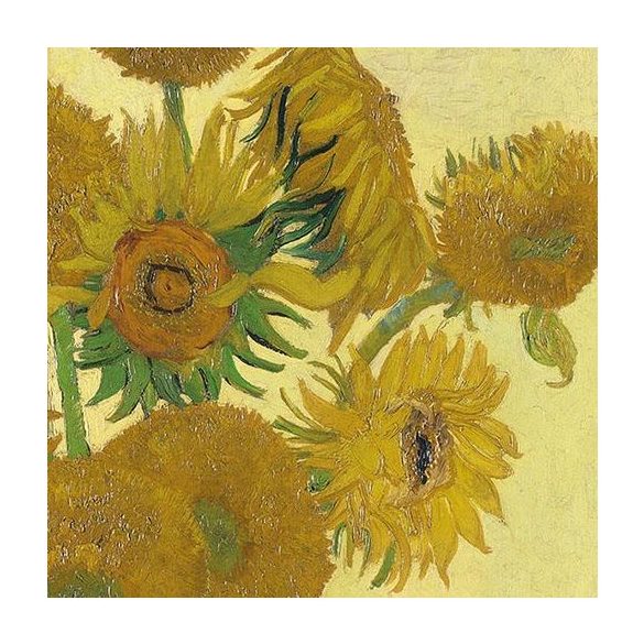 AMB.13311800 Van Gogh Sunflower papírszalvéta 33x33cm,20db-os