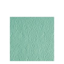   AMB.12511110 Elegance pale aqua dombornyomott papírszalvéta 25x25cm, 15db-os