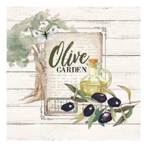 AMB.13312950 Olive Garden papírszalvéta 33x33cm,20db-os