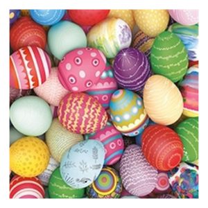 AMB.23314285 Colourful Eggs papírszalvéta 33x33cm,20db-os