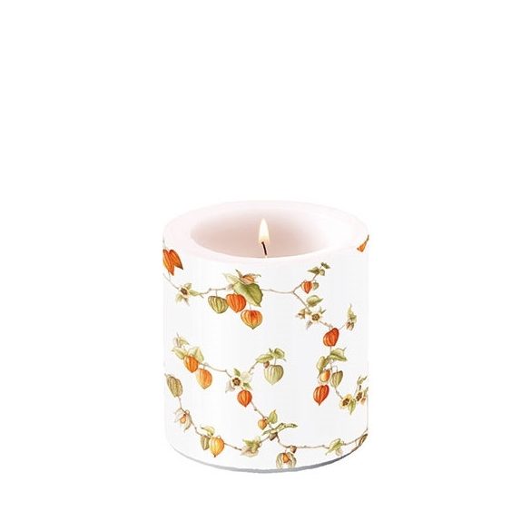 AMB.19214460 Lampion átvilágítós gyertya 8x7,5cm