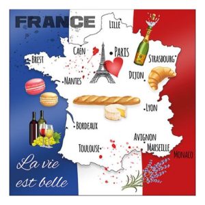 AMB.13315225 La Vie Est Belle papírszalvéta 33x33cm,20db-os