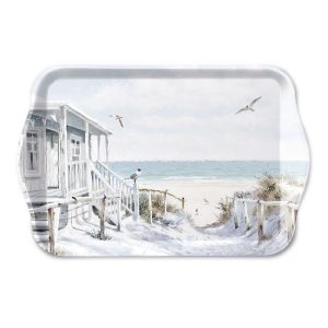 AMB.13713915 Beach Cabin műanyag kistálca 13x21cm