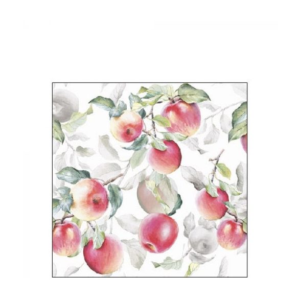 AMB.12515631 Fresh Apples White papírszalvéta 25x25cm, 20db-os