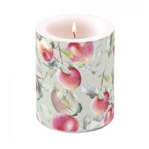   AMB.19115630 Fresh Apples Green átvilágítós gyertya 12x10cm