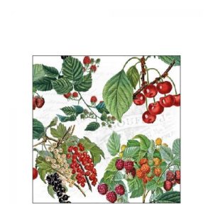 AMB.12516105 Fresh Fruits papírszalvéta 25x25cm, 20db-os