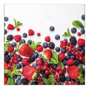 AMB.13316155 Forest Fruit papírszalvéta 33x33cm, 20db-os