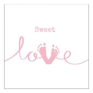 AMB.13316050 Sweet Love Girl papírszalvéta 33x33cm,20db-os