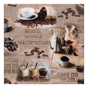 AMB.13316075 Brasil Coffee papírszalvéta 33x33cm,20db-os