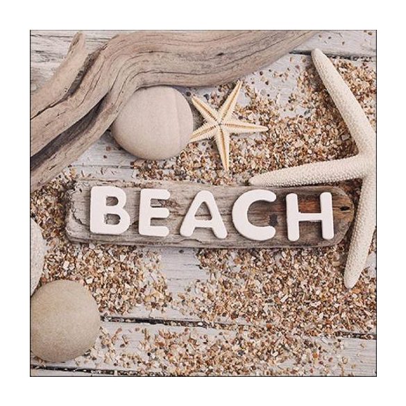 AMB.13315885 Beach Wood papírszalvéta 33x33cm, 20db-os