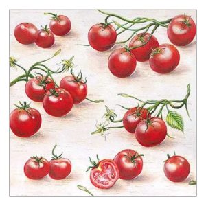 AMB.13316130 Tomatoes papírszalvéta 33x33cm,20db-os