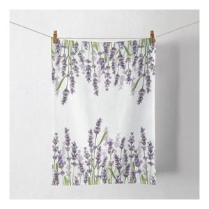 AMB.17815985 Lavender Shades White konyharuha 50x70cm, 100% pamut