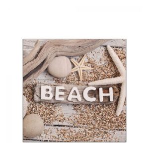 AMB.12515885 Beach Wood papírszalvéta 25x25cm, 20db-os