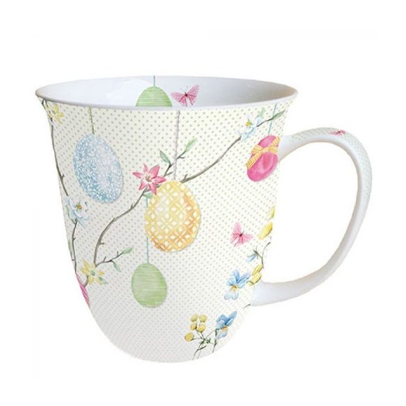 AMB.28416375 Hanging Eggs porcelánbögre 0,4l