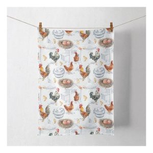 AMB.17815875 Chicken Farm konyharuha 50x70cm, 100% pamut