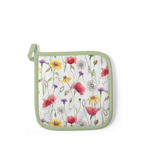 AMB.16515890 Poppy Meadow edényalátét 20x20cm, 100% pamut