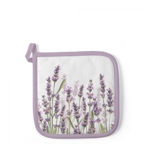 AMB.16515985 Lavender Shades White edényalátét 20x20cm,100% pamut