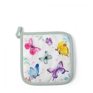 AMB.16516265 Butterfly Collection white edényalátét 20x20cm,100% pamut