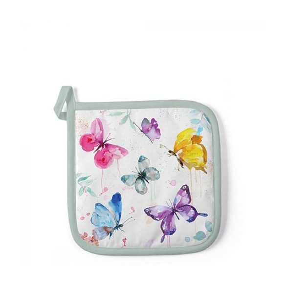 AMB.16516265 Butterfly Collection white edényalátét 20x20cm,100% pamut