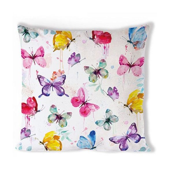 AMB.16216265 Butterfly Collection White párnahuzat 40x40cm, 100% pamut