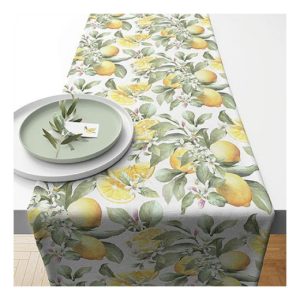 AMB.16616065 Limoni asztali futó 40x150cm, 100% pamut