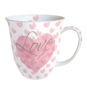 AMB.18415950 Love Letters porcelánbögre 0,4l