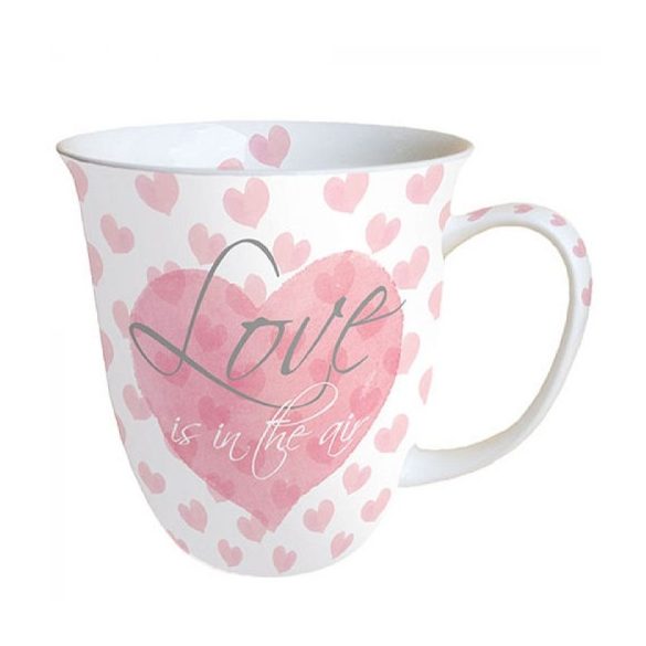 AMB.18415950 Love Letters porcelánbögre 0,4l