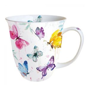 AMB.18416265 Butterfly Collection porcelánbögre 0,4L