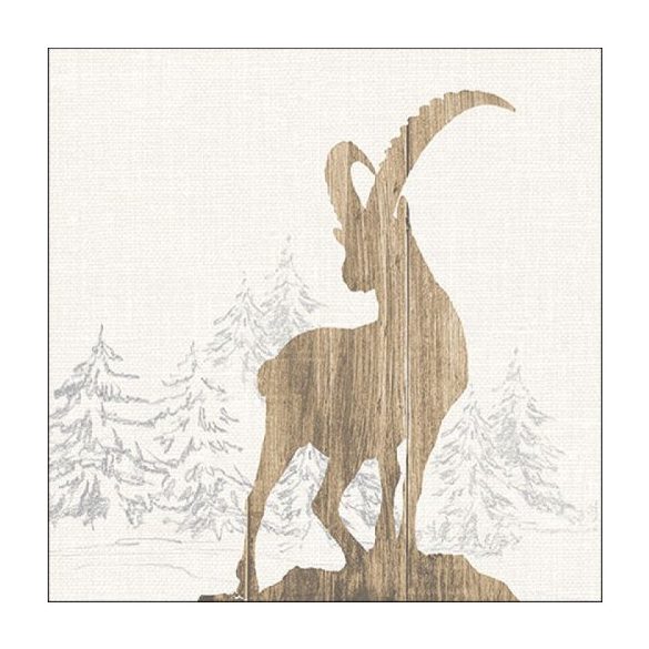 AMB.13316780 Ibex papírszalvéta 33x33cm, 20db-os