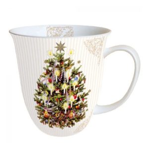 AMB.38415345 X-mas Tree porcelánbögre 0,4l