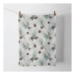 AMB.37816470 Pine Cone All Over konyharuha 50x70cm, 100% pamut